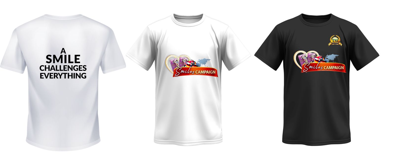 A SMILE Challenges Everything T-Shirt
