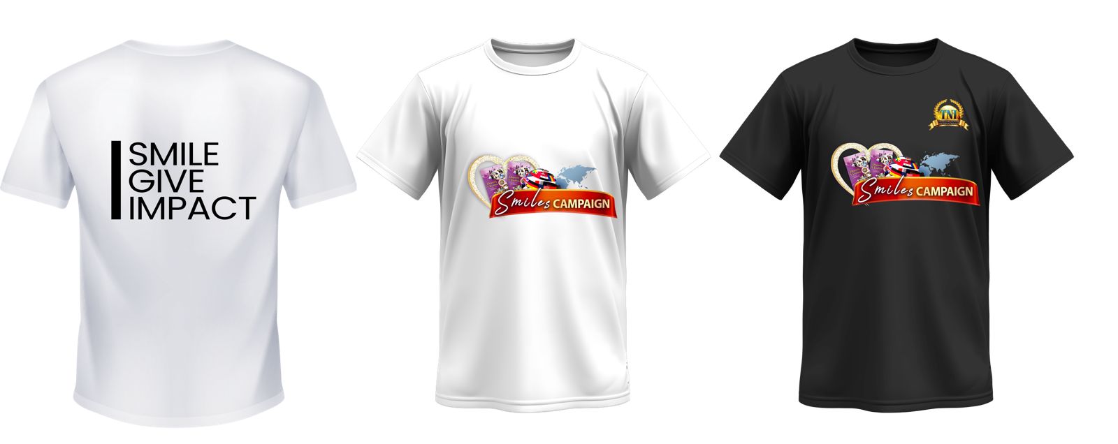 SMILE Give Impact T-Shirt