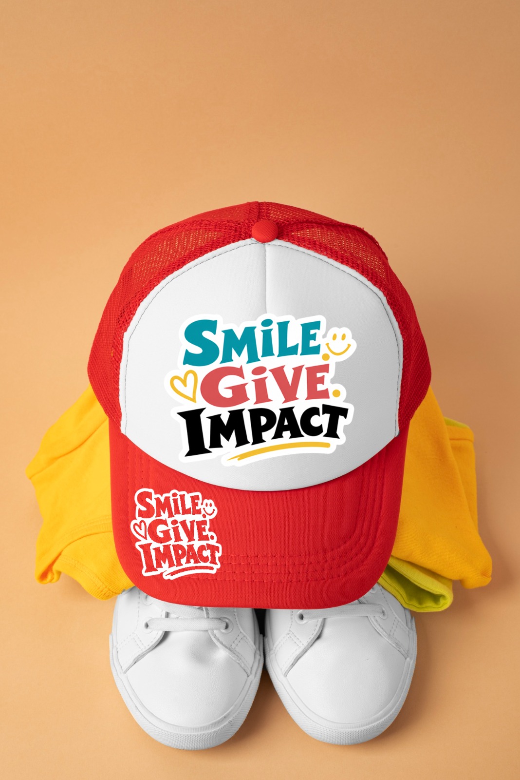 SMILE.GIVE.IMPACT CAP